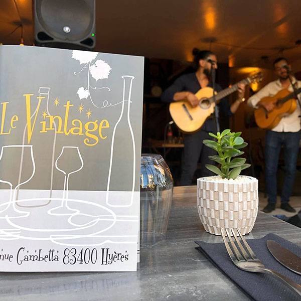 Le Restaurant - Le Vintage - Restaurant Hyères - restaurant Français HYERES